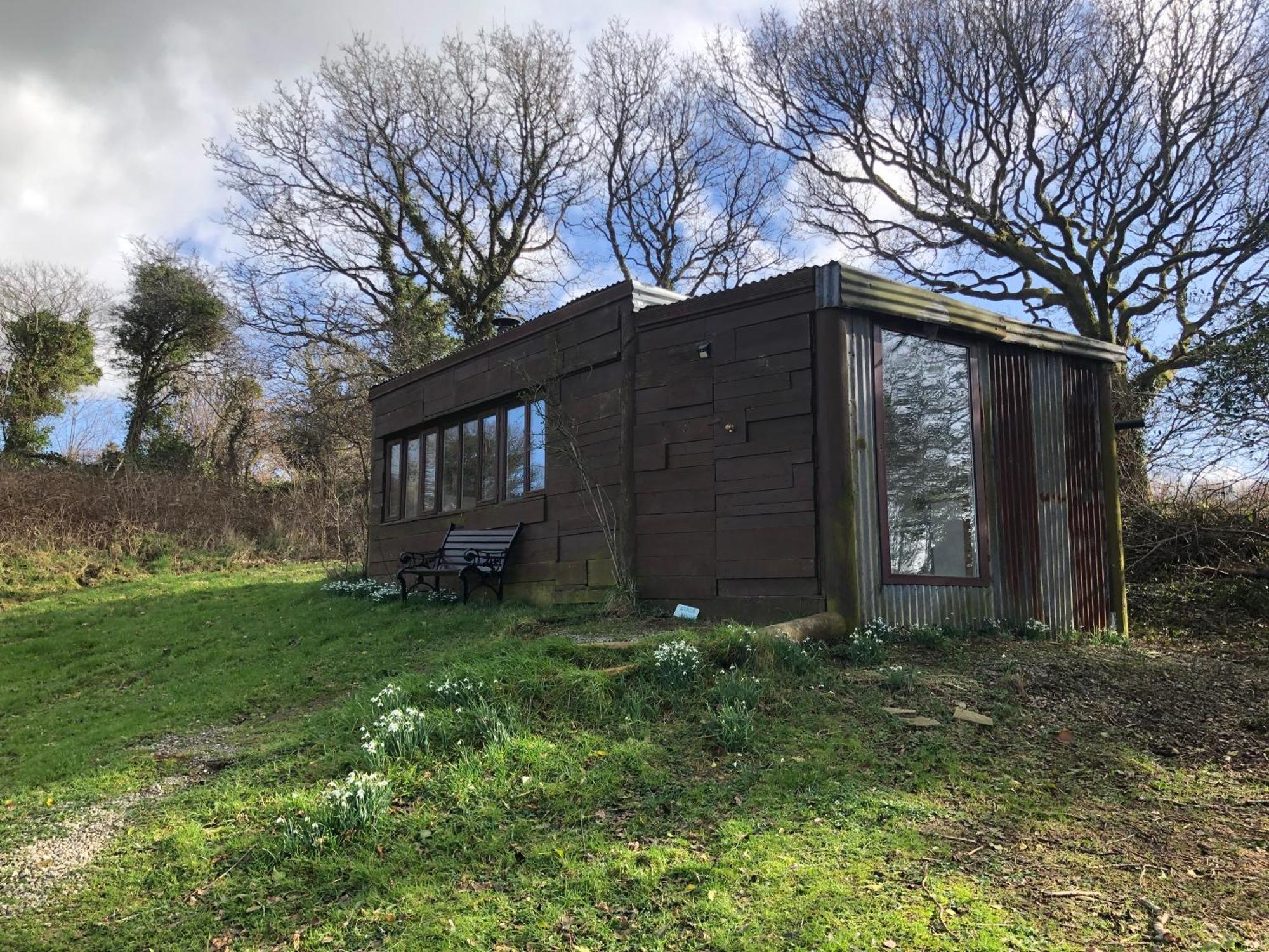 Stags View,Unique Eco Cabin, Dartmoor Views South Brent Exterior photo